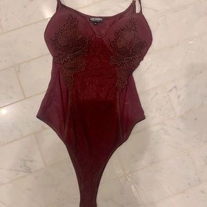 Spaghetti strap bodysuit